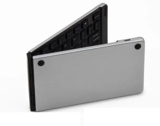 Compact wireless keyboard with aluminium alloy construction