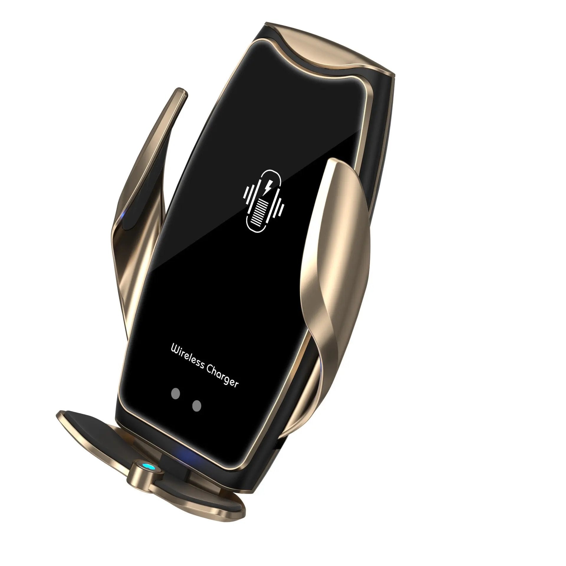 Magnetic wireless charging car phone holder for air vent mount