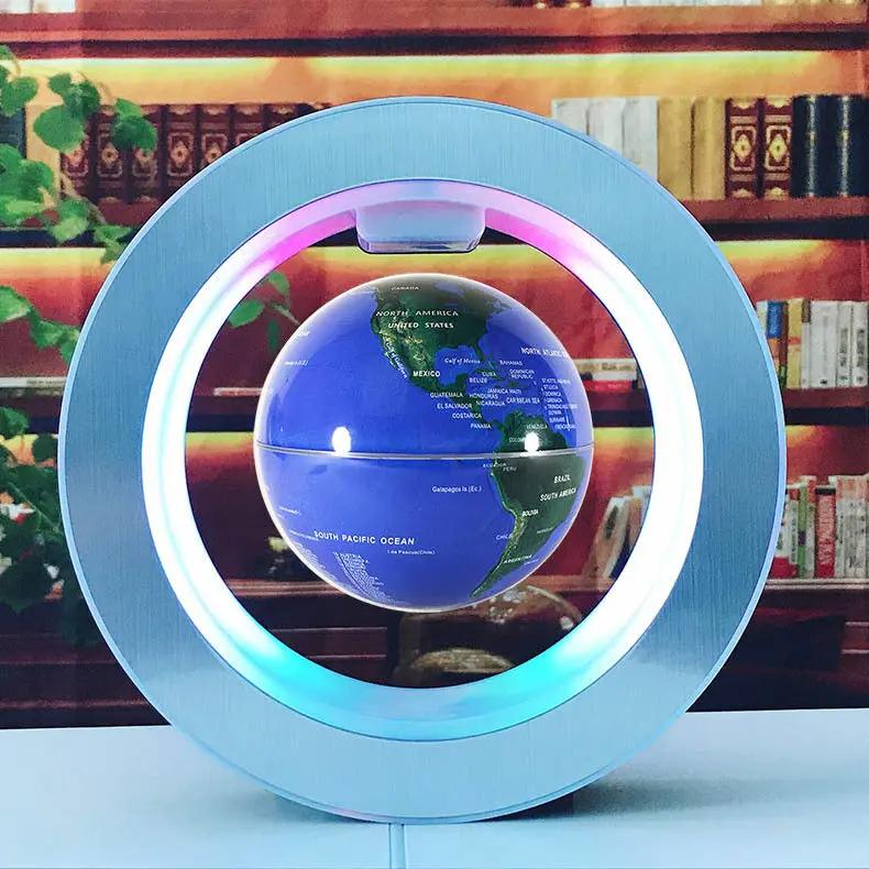 Magnetic levitation globe with LED light perfect for office desk