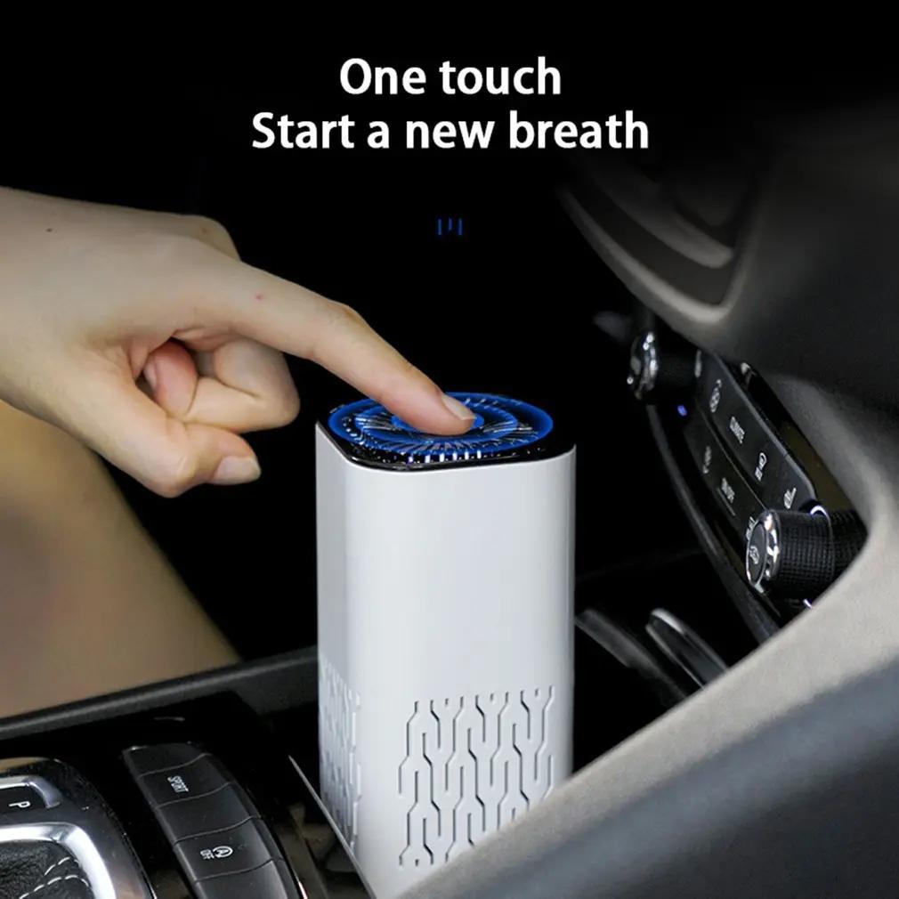 Portable air fresher removing odors and pet dander