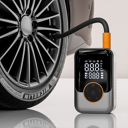 Portable Wireless Car Air Pump with Digital Display