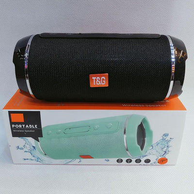 Compact wireless Bluetooth speaker with 1200mAh battery