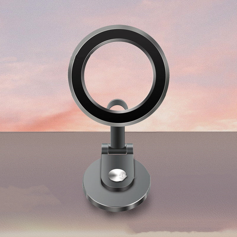 Alloy car phone mount with 360 degree adjustable rotation